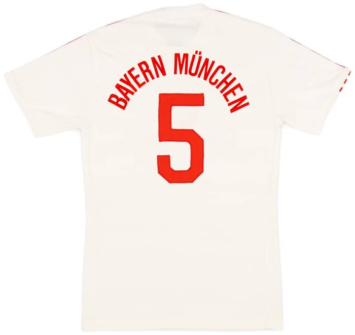 1984-86 Bayern Munich Away Shirt #5 - 9/10 - (S)