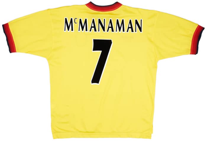 1997-99 Liverpool Away Shirt McManaman #7 - 8/10 - (L)