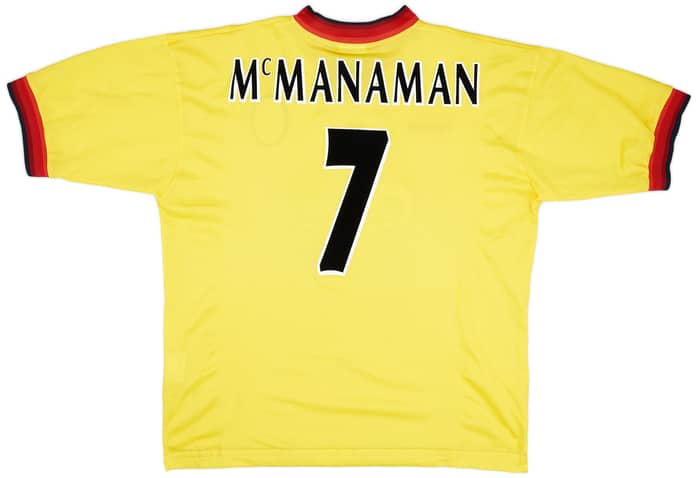 1997-99 Liverpool Away Shirt McManaman #7 - 8/10 - (XL)
