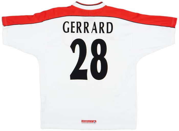 1998-99 Liverpool Away Shirt Gerrard #28