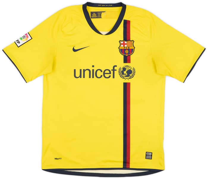 2008-10 Barcelona Away Shirt Messi #10 - 7/10 - (M)