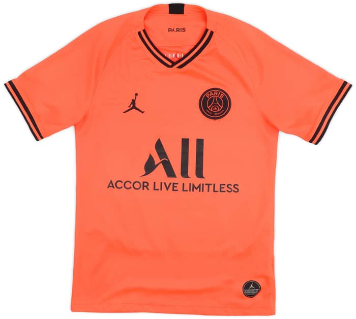 2019-20 Paris Saint-Germain Away Shirt Mbappe #7 - 9/10 - (S)