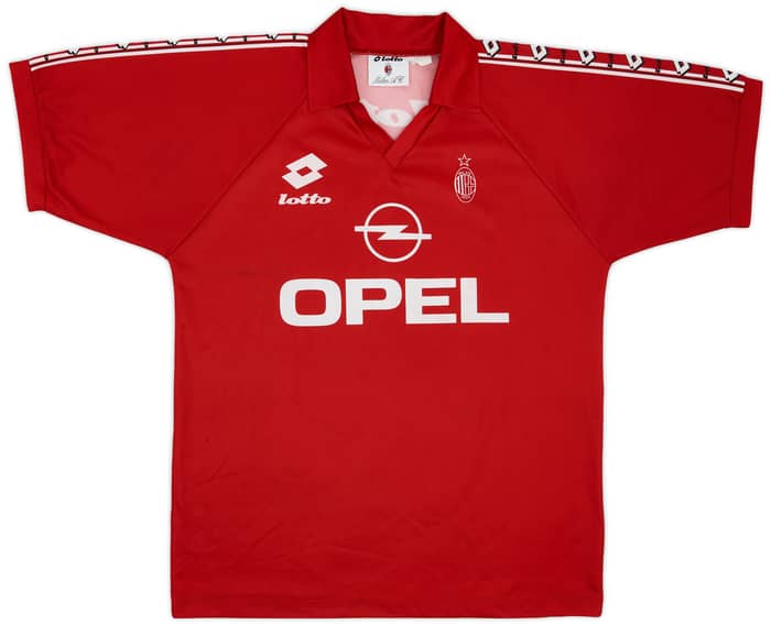 1995-96 AC Milan Lotto Training Shirt - 7/10 - (L)