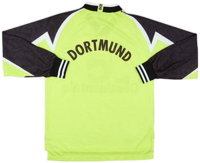 1995-96 Borussia Dortmund Home L/S Shirt - 8/10 - (M)