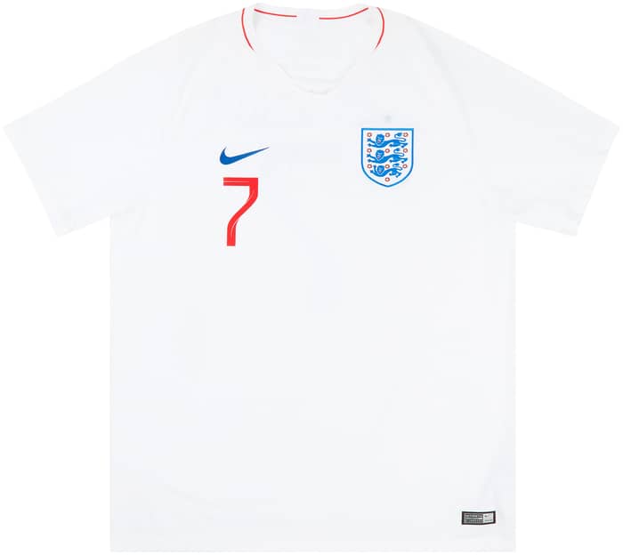 2018-19 England Home Shirt Sancho #7