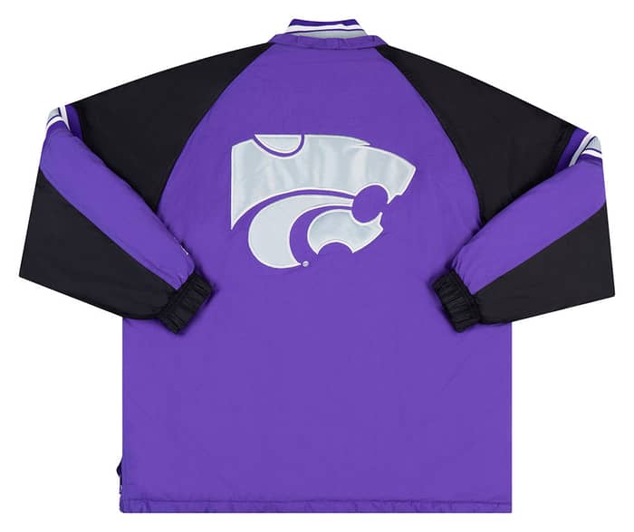 1990s Kansas State Wildcats Starter 1/2 Zip Rain Coat M