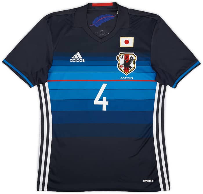 2016-17 Japan Home Shirt Honda #4 - 8/10 - (M)