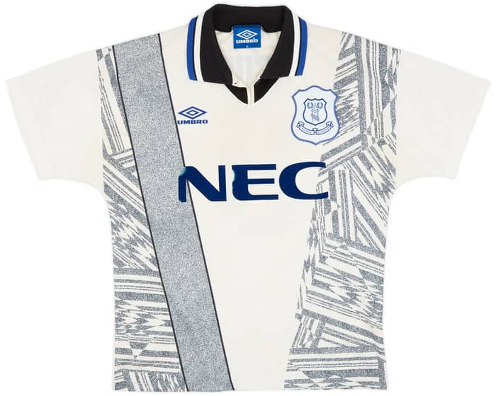 1994-95 Everton Away Shirt Ferguson #9 - 6/10 - (M)
