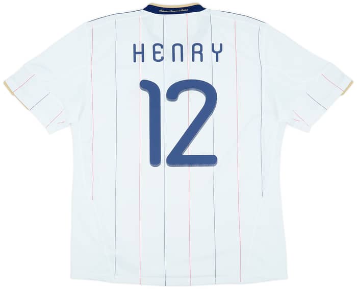2009-10 France Away Shirt Henry #12 - 9/10 - (XL)