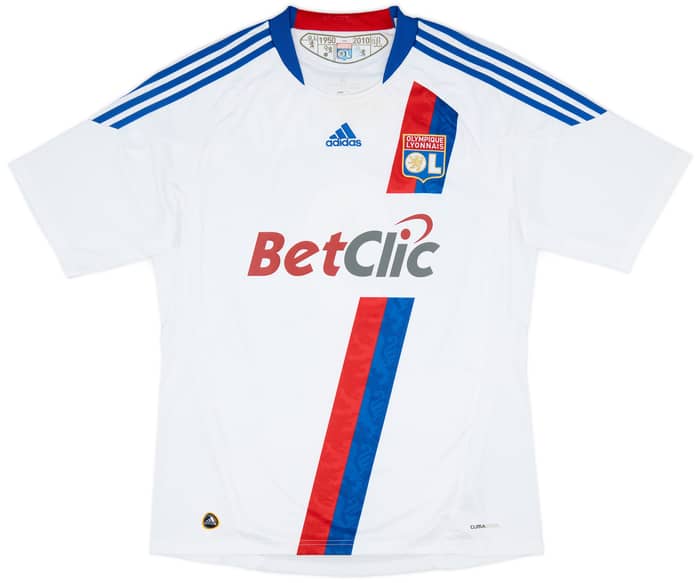 2010-11 Lyon Home Shirt Lisandro #9 - 7/10 - (L)