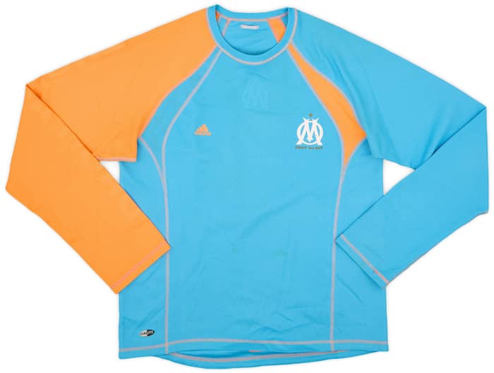 2007-08 Marseille adidas Training L/S Shirt - 7/10 - (L)