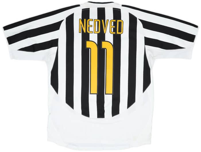 2003-04 Juventus Home Shirt Nedved #11 - 6/10 - (L)
