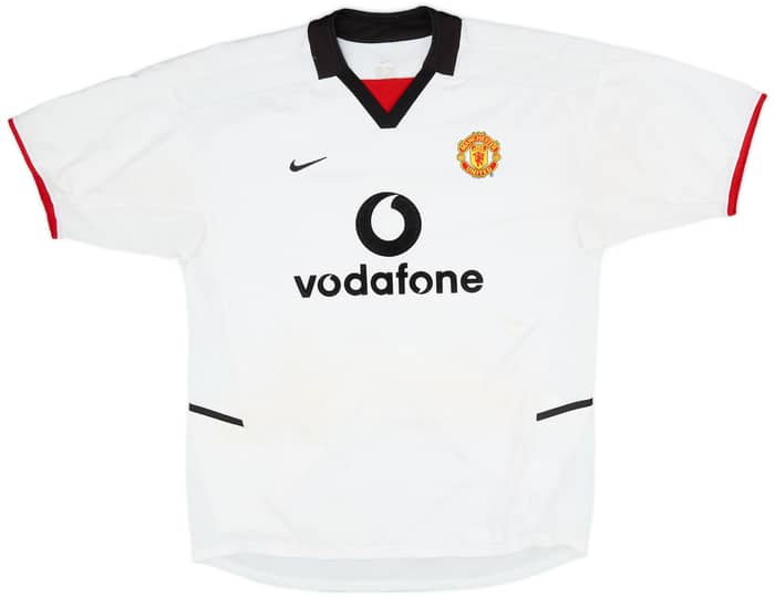 2002-03 Manchester United Away Shirt Veron #4 - 6/10 - (L)