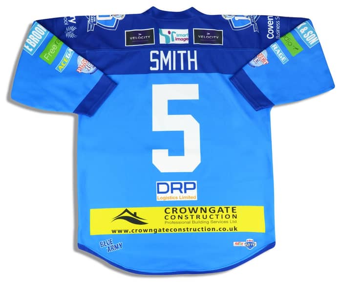 2014-15 Coventry Blaze Smith #5 Rhino Grand Slam Anniversary Jersey (Home) 3XL
