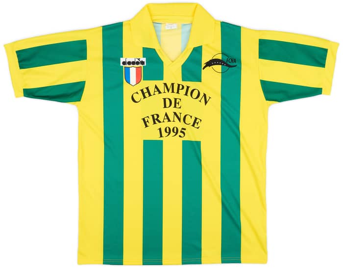 1994-95 Nantes "Champion De France 1995" Home Shirt - 9/10 - (XL)