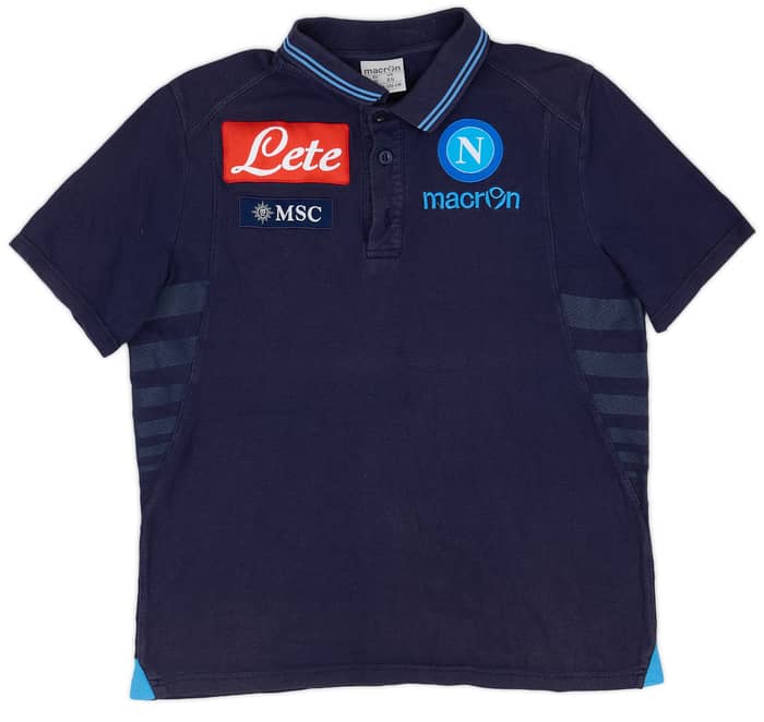 2010-11 Napoli Macron Polo Shirt - 7/10 - (S)