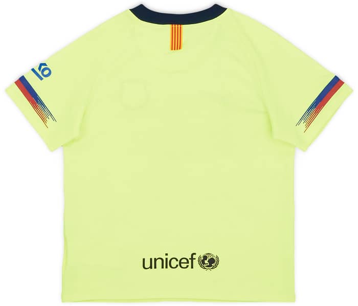 2018-19 Barcelona Away Shirt - 8/10 - (6-7 Years)