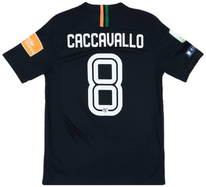 2019-20 Venezia Match Issue Home Shirt Caccavallo #8 - As New - (M)