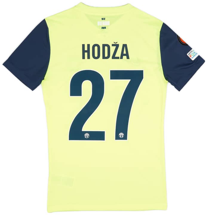 2022-23 FC Zurich Match Issue Europa League Away Shirt Hodza #27