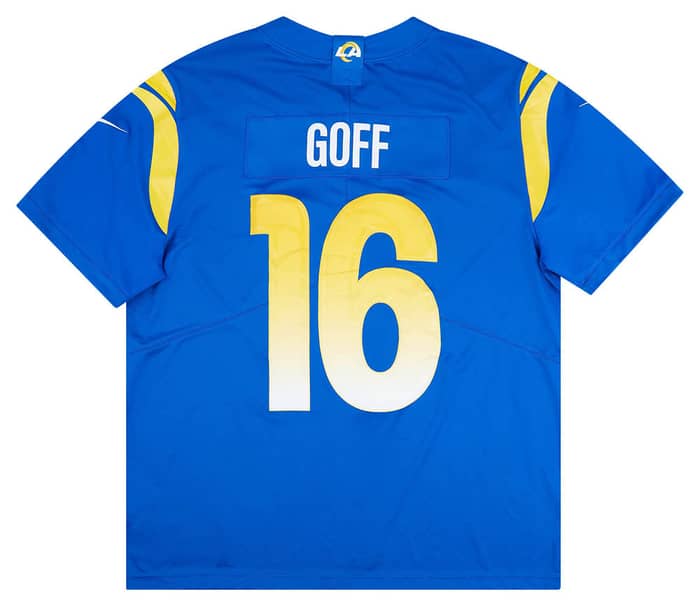 2020 LA Rams Goff #16 Nike Limited Jersey (Home) XXL