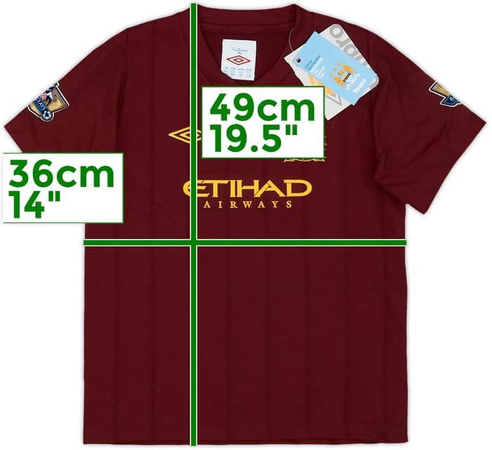2012-13 Manchester City Away Full Kit (6-7 Years)