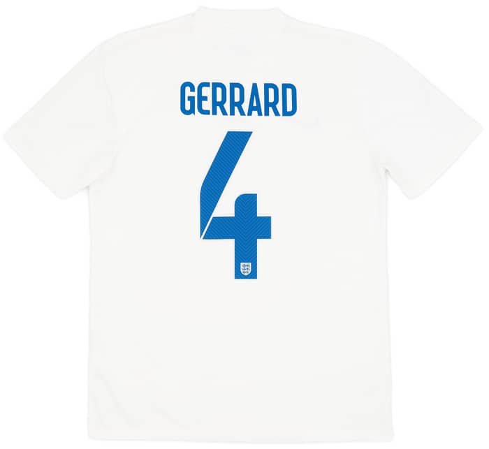 2014-15 England Home Shirt Gerrard #4 - 7/10 - (M)