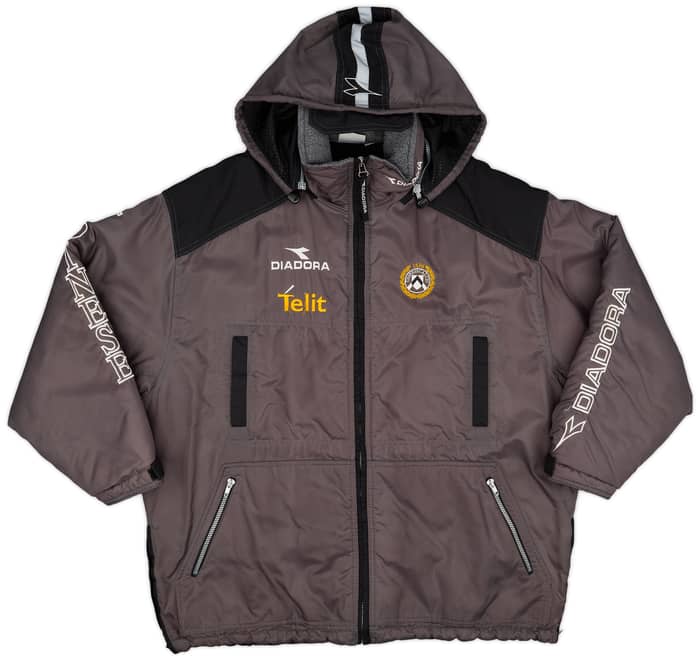 2000-01 Udinese Diadora Padded Bench Coat - 6/10 - (L)