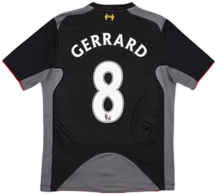 2012-13 Liverpool Away Shirt Gerrard #8 - 7/10 - (S)