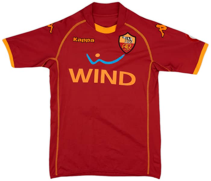 2008-09 Roma Home Shirt Totti #10 - 6/10 - (S)