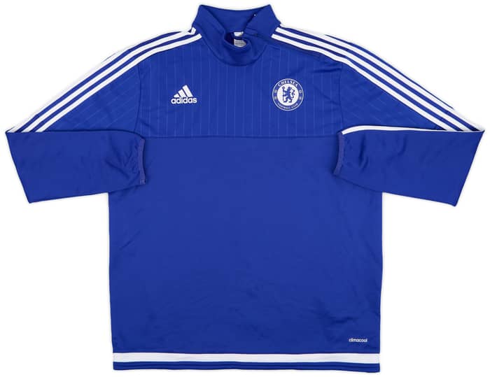 2015-16 Chelsea adidas 1/4 Zip Training Top - 8/10 - (XL)