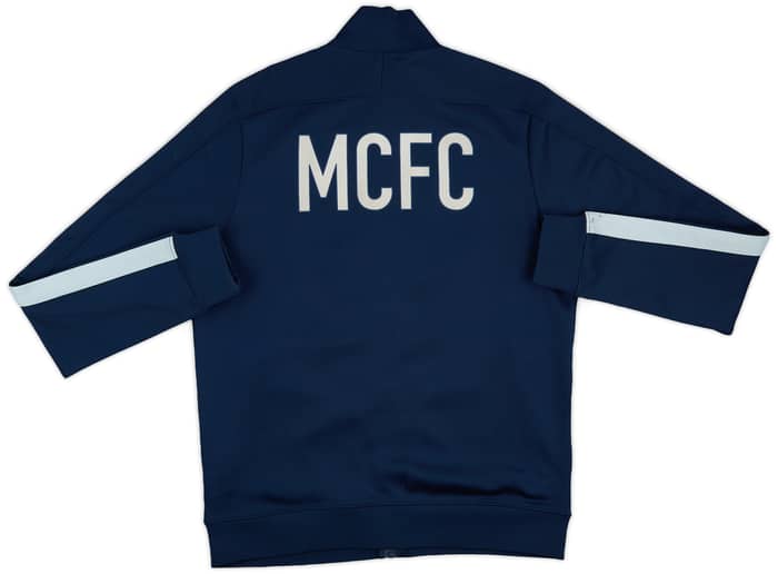 2013-14 Manchester City Nike N98 Track Jacket - 8/10 - (M)