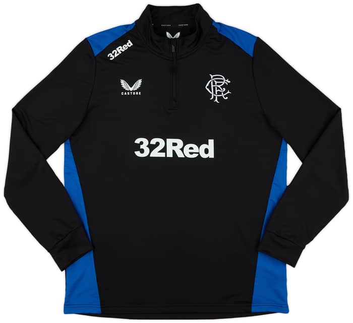 2023-24 Rangers Player Issue 1/4 Zip Training Top - 7/10