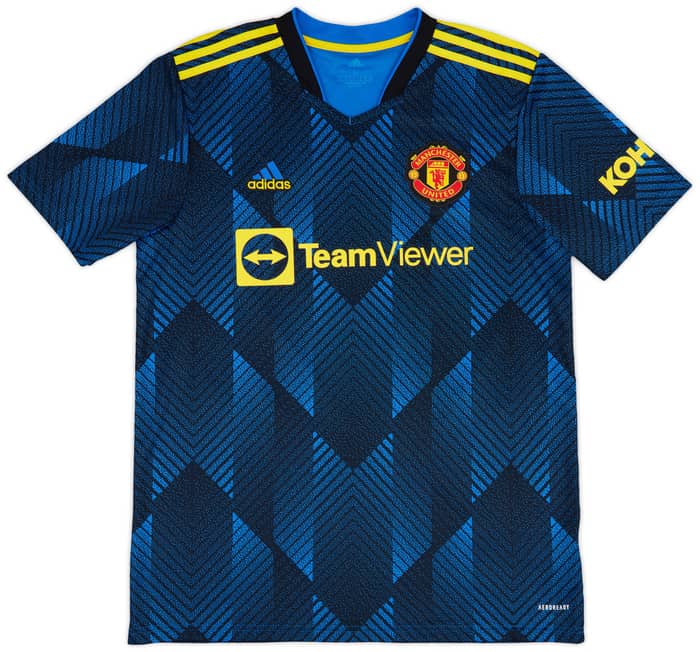 2021-22 Manchester United Third Shirt Fred #17 - 10/10 - (L)