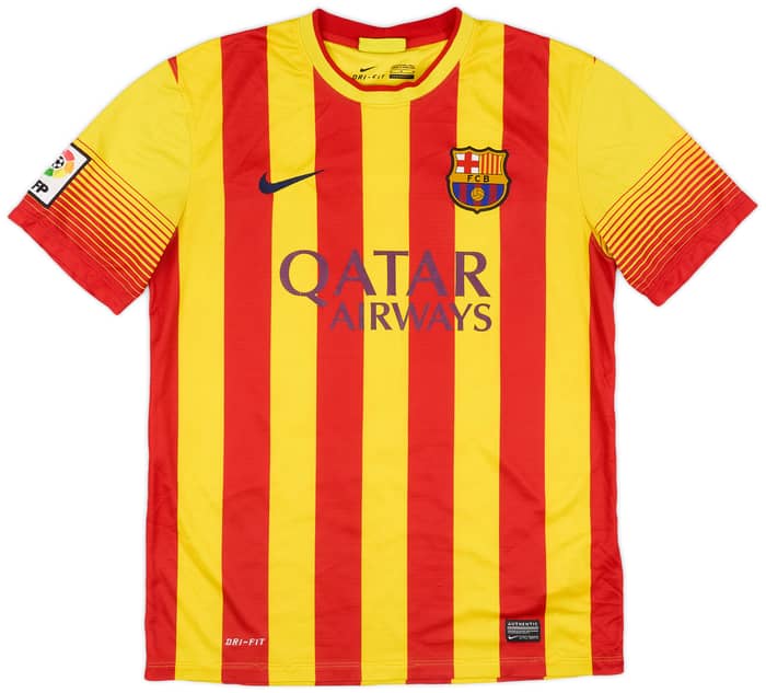 2013-15 Barcelona Away Shirt Messi #10 - 6/10 - (M)
