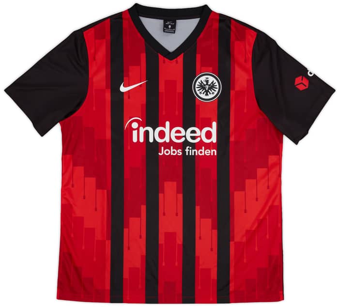 2020-21 Eintracht Frankfurt Basic Home Shirt Jovic #9 - 8/10 - (XL)