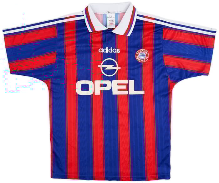 1995-97 Bayern Munich Home Shirt Matthaus #10 - 6/10 - (S)