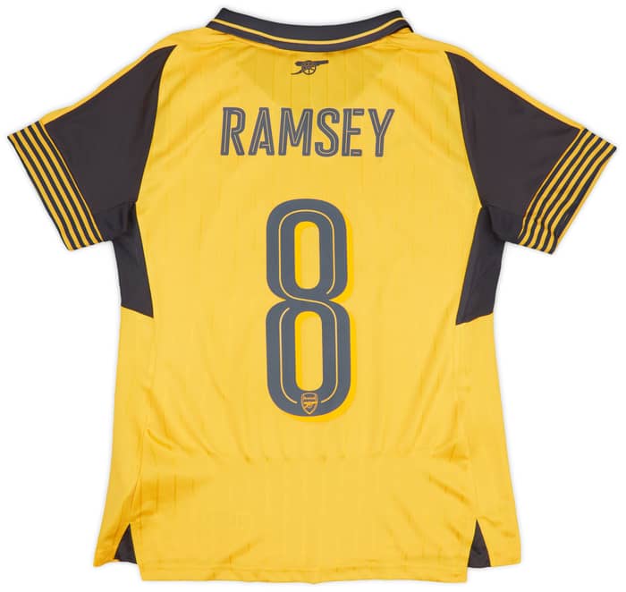 2016-17 Arsenal Away Shirt Ramsey #8 - 10/10 - (Women's M)