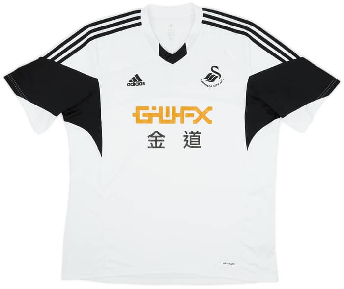 2013-14 Swansea Home Shirt Britton #7 - 7/10 - (XXL)