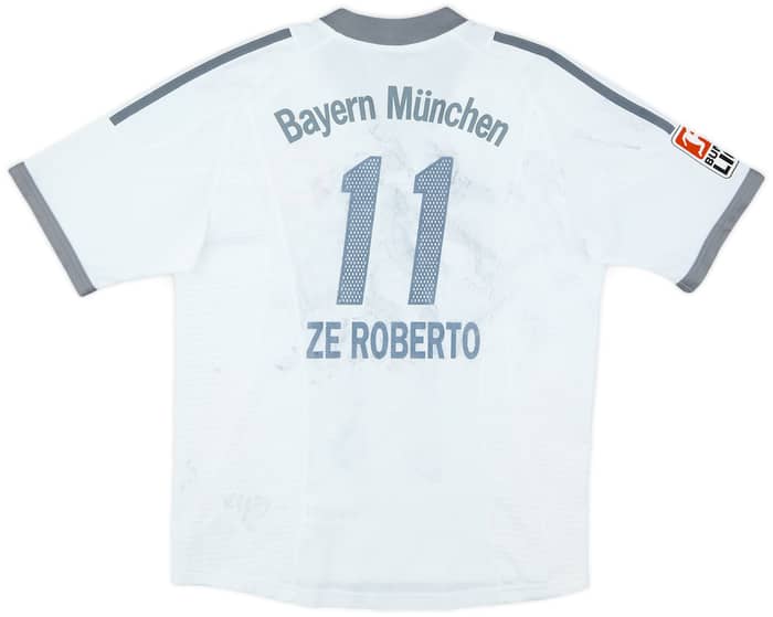 2002-03 Bayern Munich Away Shirt Ze Roberto #11 - 4/10 - (Y)