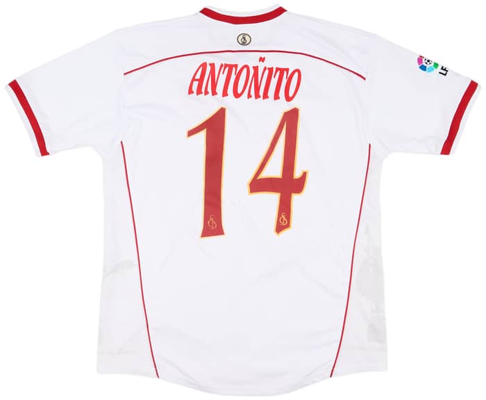 2003-04 Sevilla Home Shirt Antonito #24 - 8/10 - (XXL)