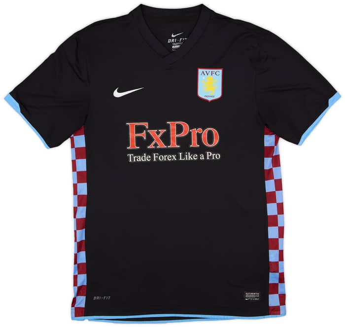 2010-11 Aston Villa Away Shirt Young #7 - 7/10 - (L)