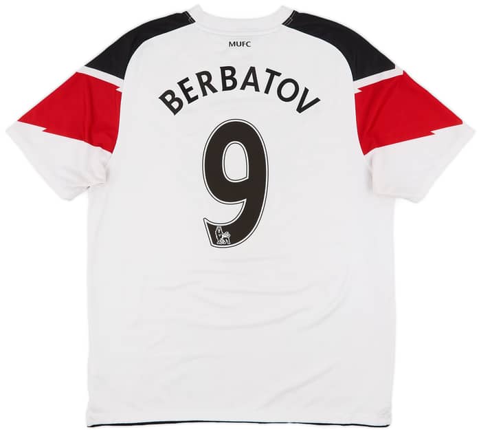 2010-12 Manchester United Away Shirt Berbatov #9 - 6/10 - (L)