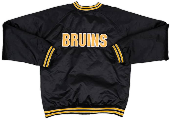 2000s Boston Bruins Nike Satin Varsity Jacket - 7/10 - (L.Boys)