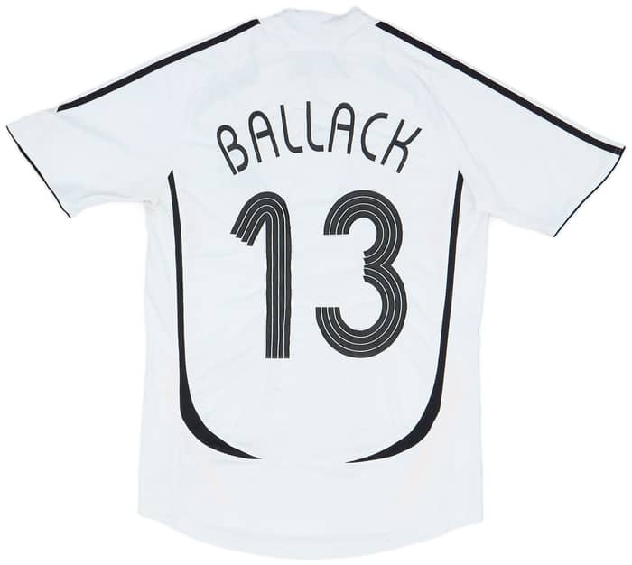 2005-07 Germany Home Shirt Ballack #13 - 6/10 - (S)