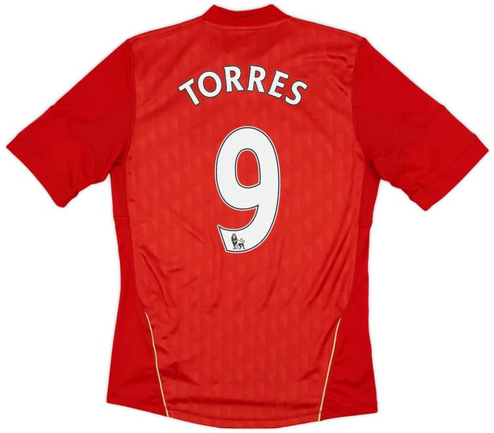 2010-12 Liverpool Home Shirt Torres #9 - 7/10 - (S)