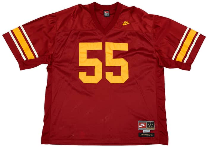 1989 USC Trojans Seau #55 Nike Throwback Home Jersey - 8/10 - (3XL)
