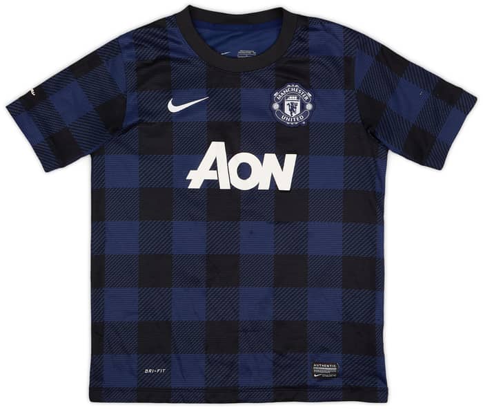 2013-14 Manchester United Away Shirt Fellani #31 - 6/10 - (L.Boys)