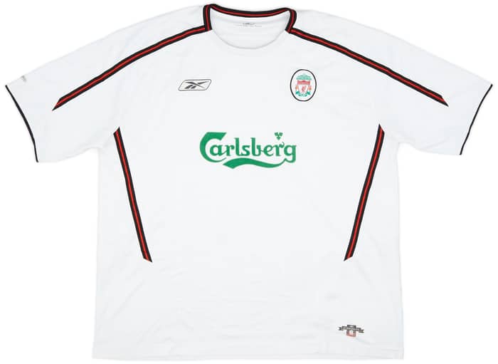 2003-04 Liverpool Away Shirt Gerrard #17 - 7/10 - (XXL)