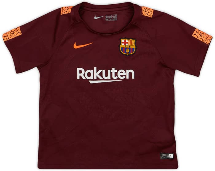 2017-18 Barcelona Third Shirt - 9/10 - (4-5 Years)