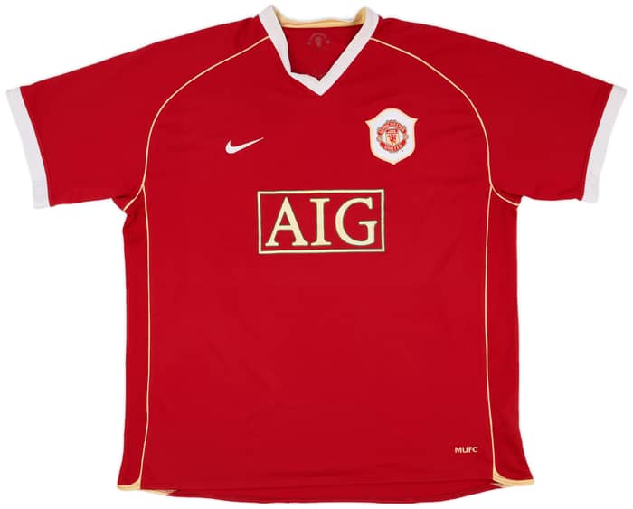 2006-07 Manchester United Home Shirt Rooney #8 - 8/10 - (XXL)